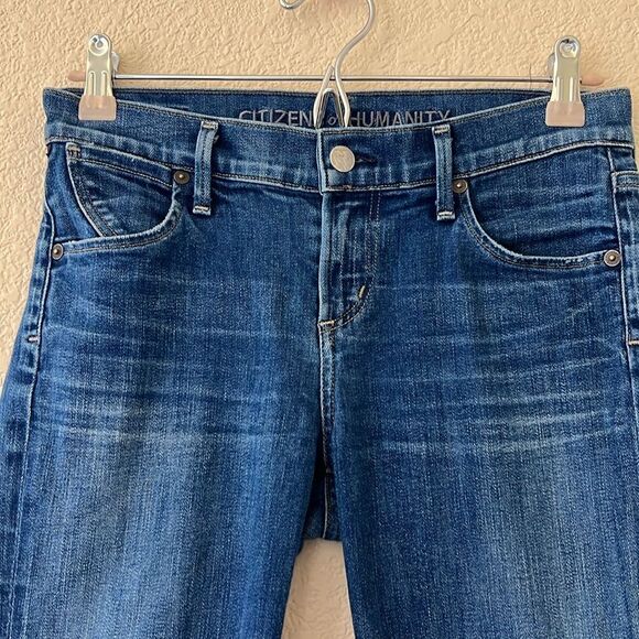 Citizens of Humanity Dani Cropped Straight Leg Jeans Size 25 - Picture 3 of 16
